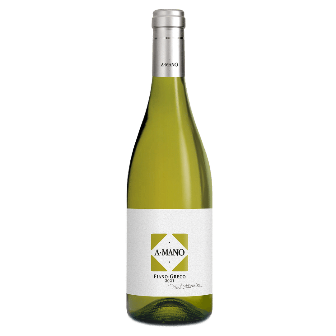 A MANO <br> FIANO-GRECO <br> <font color="#437F57">€18.00</font>