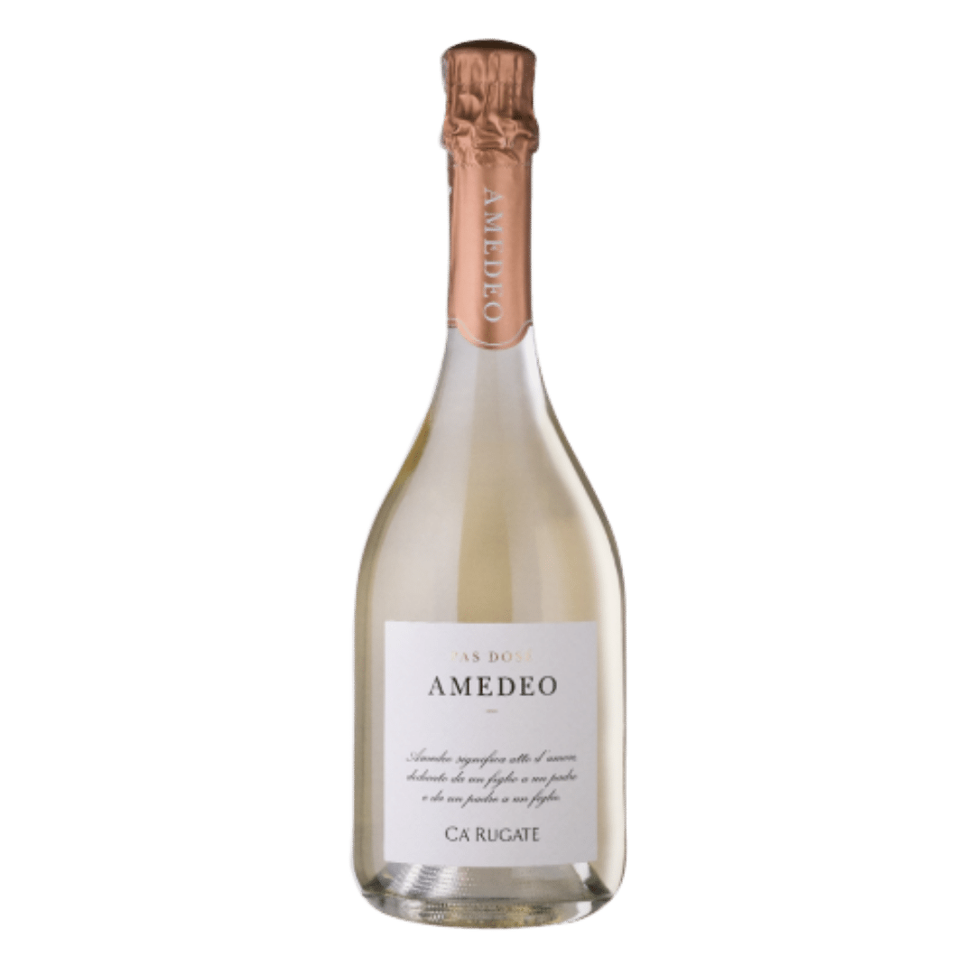 AMEDEO PAS DOSÉ<br>METODO CLASSICO<br> <font color="#437F57">€45.00</font>
