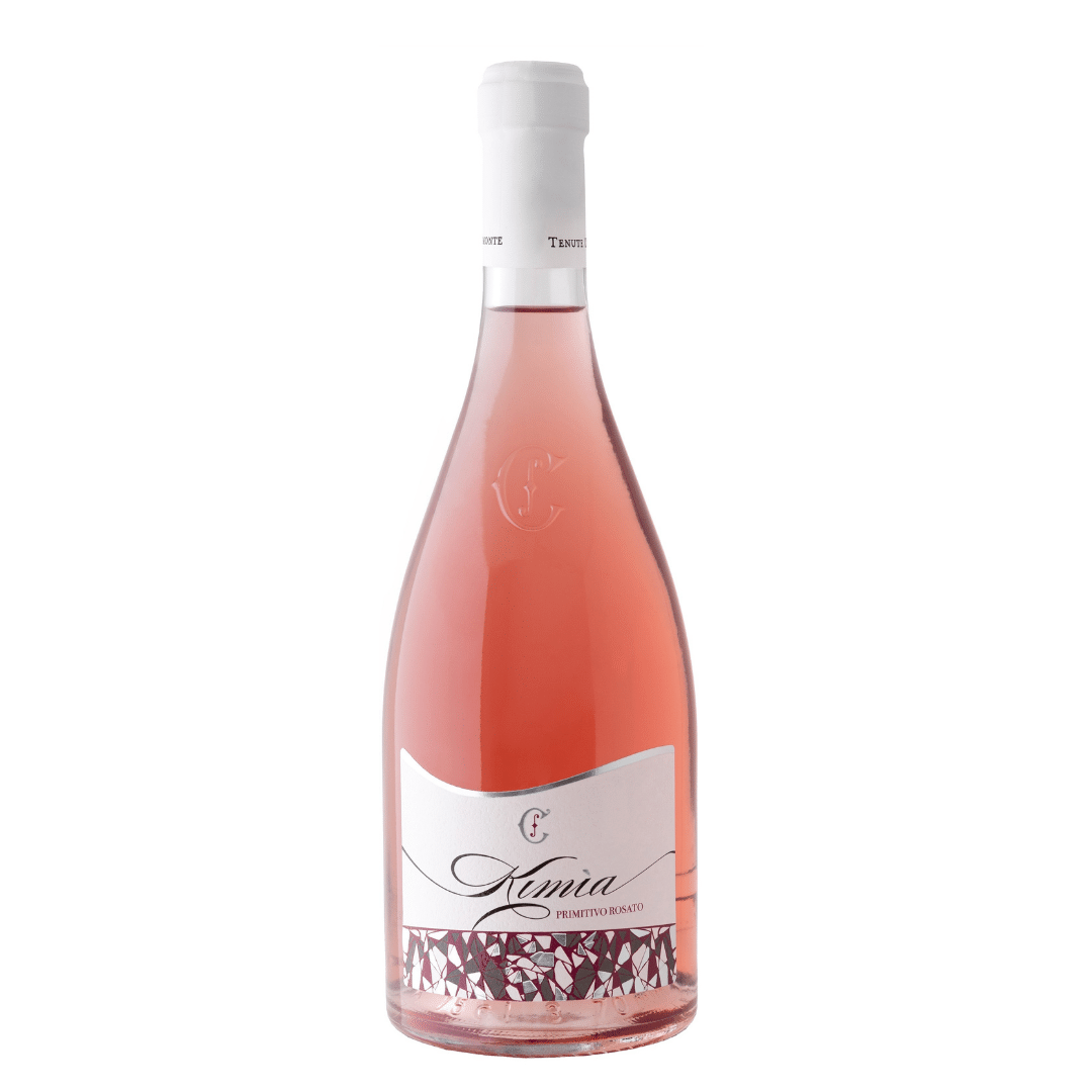 KIMIA PRIMITIVO <br>ROSATO <br> <font color="#437F57">€22.00</font>